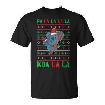 Koala Ugly Christmas Sweater T-Shirt | Mazezy