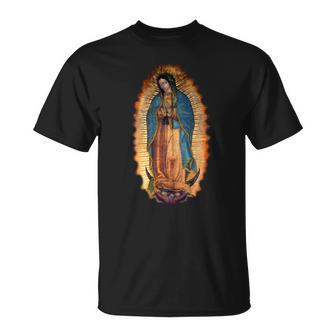 Our Lady Of Guadalupe Catholic Mary Image T-Shirt - Thegiftio UK