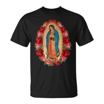 Our Lady Virgen De Guadalupe Virgin Mary Gracias Madre T-Shirt - Monsterry DE