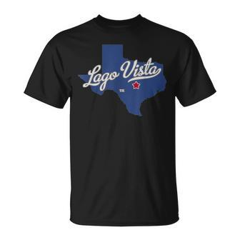Lago Vista Texas Tx Map T-Shirt | Mazezy