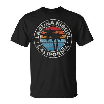 Laguna Niguel California Ca Vintage Graphic Retro 70S T-Shirt | Mazezy