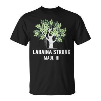 Lahaina Strong Maui Hawaii Old Banyan Tree T-Shirt - Monsterry AU