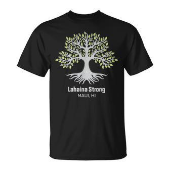 Lahaina Strong Maui Hawaii Old Banyan Tree T-Shirt - Seseable