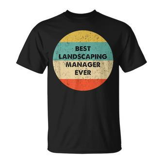 Landscaping Manager T-Shirt | Mazezy