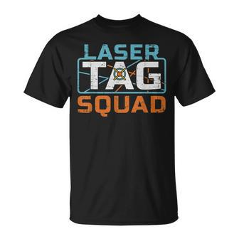 Laser Tag Squad For A Laser Tag Team Unisex T-Shirt | Mazezy