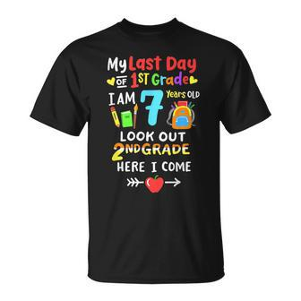 Last Day Of 1St Grade Graduation 2Nd Grade Here I Come Kids Unisex T-Shirt | Mazezy