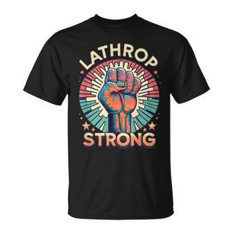 Lathrop Strong Fist Of Power T-Shirt | Mazezy