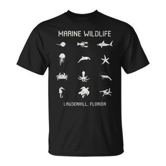 Lauderhill Florida Wildlife Fl Vintage Souvenir T-Shirt | Mazezy