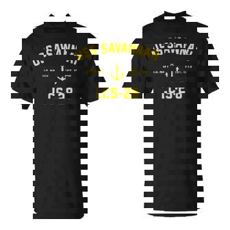 Lcs28 Uss Savannah T-shirt - Thegiftio UK