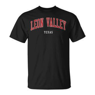 Leon Valley Texas College University Style T-Shirt | Mazezy