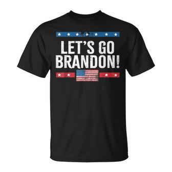 Lets Go Brandon Lets Go Brandon Funny Unisex T-Shirt | Mazezy