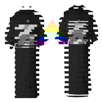 Lgbt & Gay Pride Ally Flag - Lgbt Ally Unisex T-Shirt | Mazezy