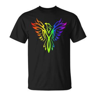Lgbt Gay Lesbian Pride Phoenix Unisex T-Shirt | Mazezy