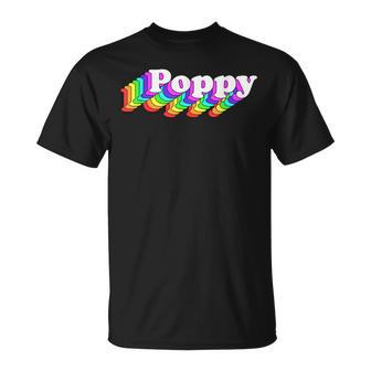 Lgbt Poppy Support Lgbtq Equality Rights Human Pride Unisex T-Shirt | Mazezy