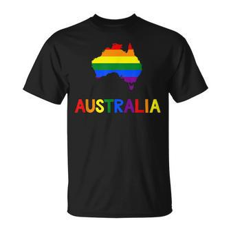 Lgbt Pride Australia Gay Marriage Equality Vote Yes Unisex T-Shirt | Mazezy