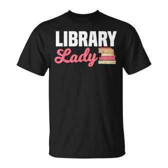 Library Lady Librarian Information Brokers Archivists T-Shirt | Mazezy