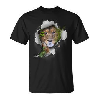 Lion Safari Animal Zoo Animal Lion T-Shirt - Seseable