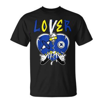 Loser Lover Drip Heart 2023 Blue Laney 14S Matching T-shirt - Thegiftio UK