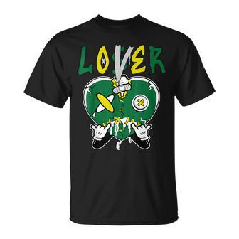Loser Lover Drip Heart Low Reverse Brazil Matching Unisex T-Shirt | Mazezy