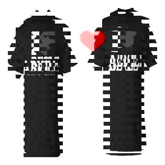 I Love Abbeville T-Shirt | Mazezy
