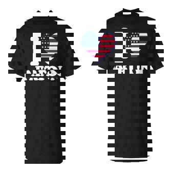 I Love Ariton I Heart Ariton T-Shirt | Mazezy