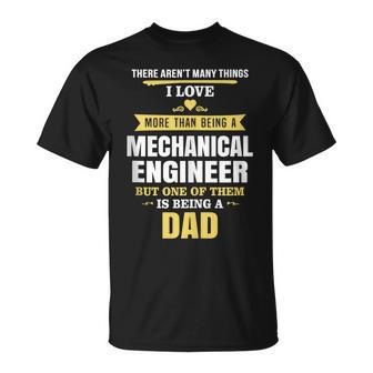 Love Being Dad Than Mechanical Engineer Fathers Day T-shirt - Thegiftio UK