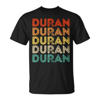 Love Heart Duran Vintage Style Black Duran T-Shirt | Mazezy