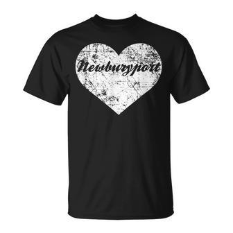 I Love Massachusetts Cute Newburyport T-Shirt | Mazezy CA