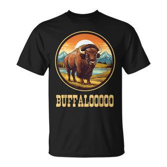 Lucky Buffalo Lucky Casino Slot Machine T-Shirt - Monsterry