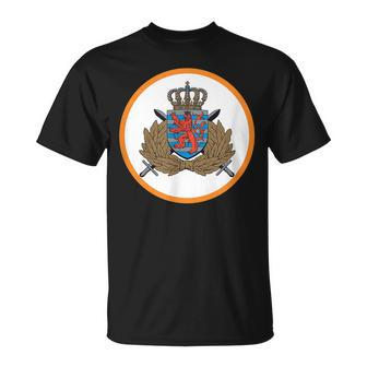 Luxembourg Army Unisex T-Shirt | Mazezy