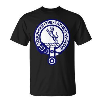 Mackintosh Family Clan Name Crest Shield Unisex T-Shirt | Mazezy