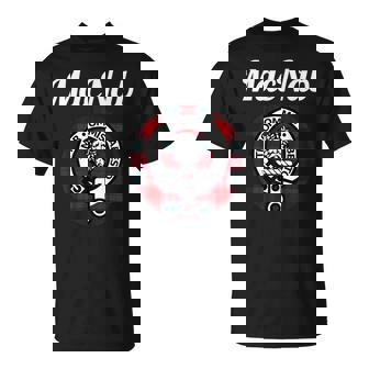 Macnab Clan Scottish Name Coat Of Arms Tartan Unisex T-Shirt | Mazezy