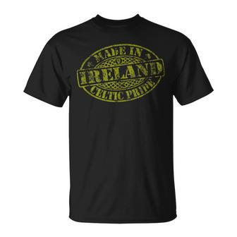 Made In Ireland Celtic Pride Unisex T-Shirt | Mazezy
