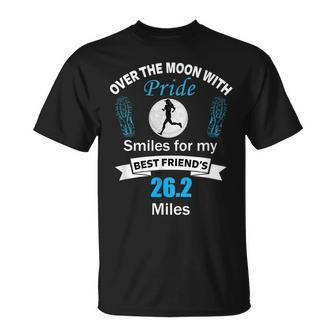 Marathon Support Best Friend 262 Miles Race Runner Unisex T-Shirt | Mazezy
