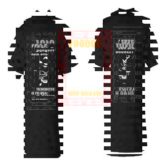 Mardi Gras Voodoo Lover Black Magic Carnival Fan Voodoo Doll T-Shirt | Mazezy