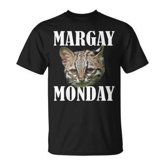 Margay Monday Cute Margay Cat T-Shirt | Mazezy