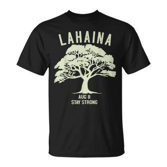 Maui Wildfire Lahaina Survivor Maui Hawaii Strong T-Shirt | Mazezy
