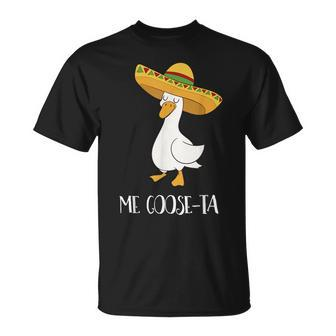 Me Goose-Ta Funny Spanish Goose Unisex T-Shirt | Mazezy