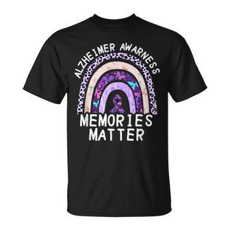 Memories Matter | Alzheimers Awareness | Alzheimers Unisex T-Shirt | Mazezy UK