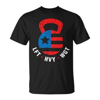 Mens Funny Gym Bro Fitness Workout Gear American Vintage Novelty Unisex T-Shirt - Monsterry UK