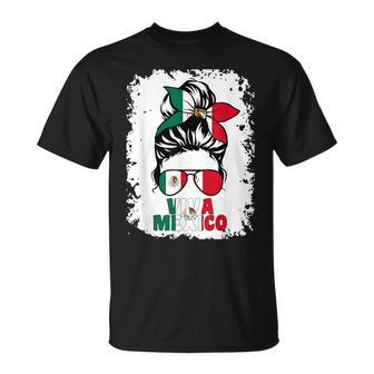 Mexican Viva Mexico Independence Day Mexican Flag Pride T-Shirt | Mazezy