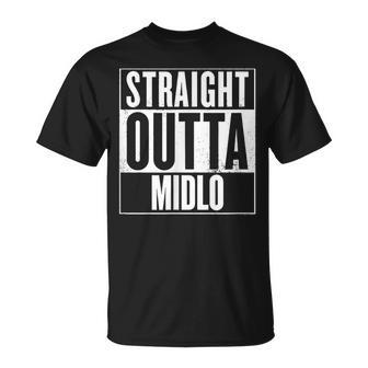 Midlothian Straight Outta Midlo T-Shirt | Mazezy