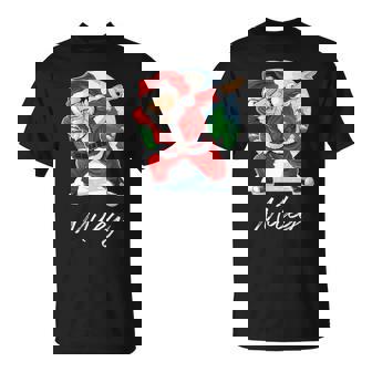 Miley Name Gift Santa Miley Unisex T-Shirt - Seseable