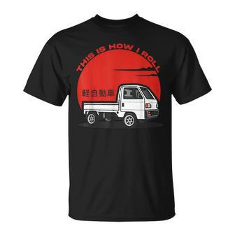Mini Truck Kei Car Japan Cab Over Compact 4Wd Off Road Truck Unisex T-Shirt - Seseable