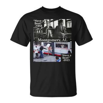 Montgomery Alabama Brawl Folding Chair Riverboat Fight T-Shirt | Mazezy