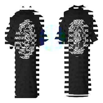 Moore Surname Last Name Scottish Clan Tartan Badge Crest Funny Last Name Designs Funny Gifts Unisex T-Shirt | Mazezy