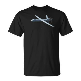 Mq-9 Reaper Drone Uav T T-Shirt | Mazezy