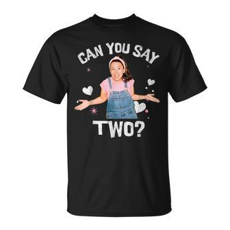 Ms Rachel Birthday Can You Say Two T-Shirt - Monsterry DE
