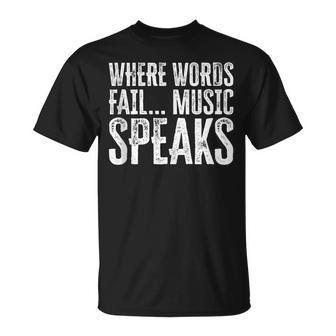 Music Quotes Communication Quotes Expression T-Shirt | Mazezy