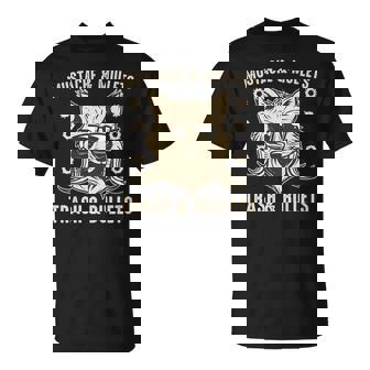 Mustache & Mullets - Mullet Pride Funny Redneck Mullet Unisex T-Shirt | Mazezy